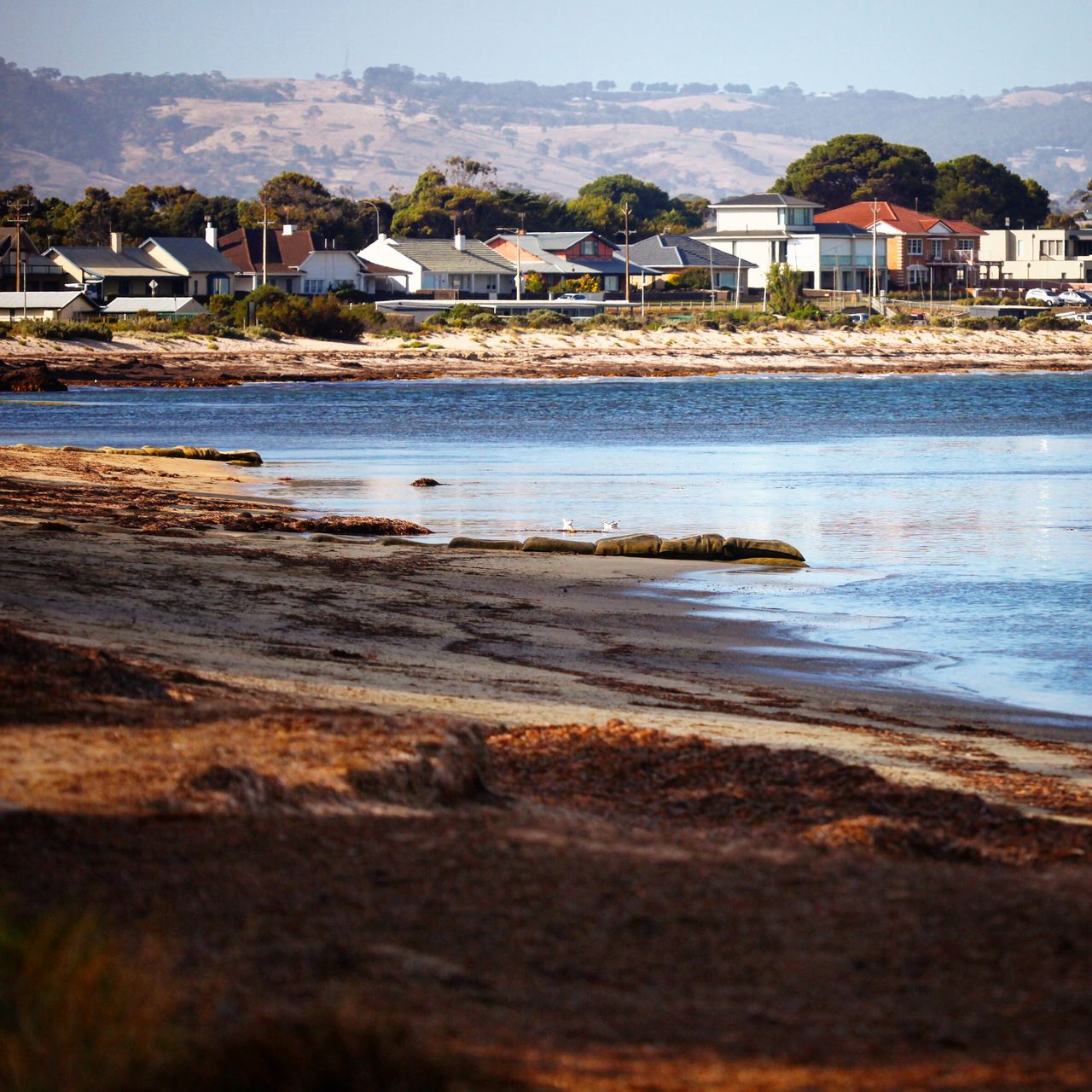 没人安静的海边，舒服