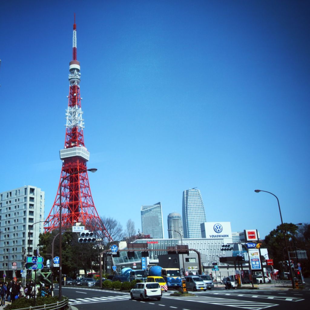 路过东京电视塔