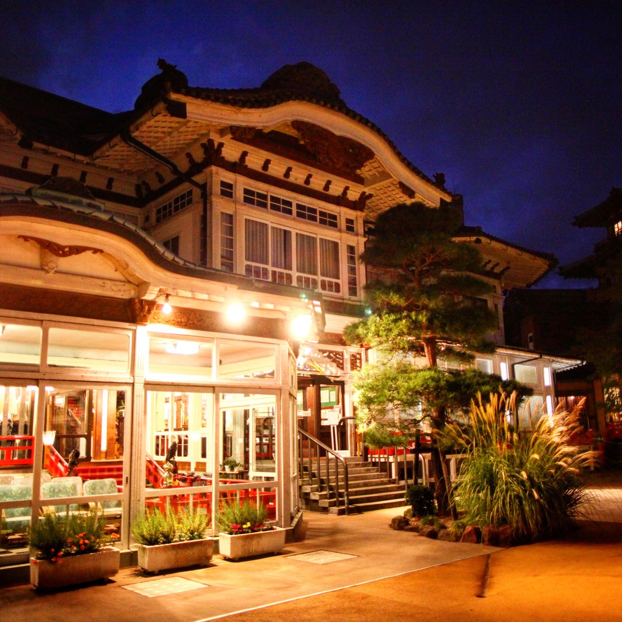 这是两个世纪前的酒店了