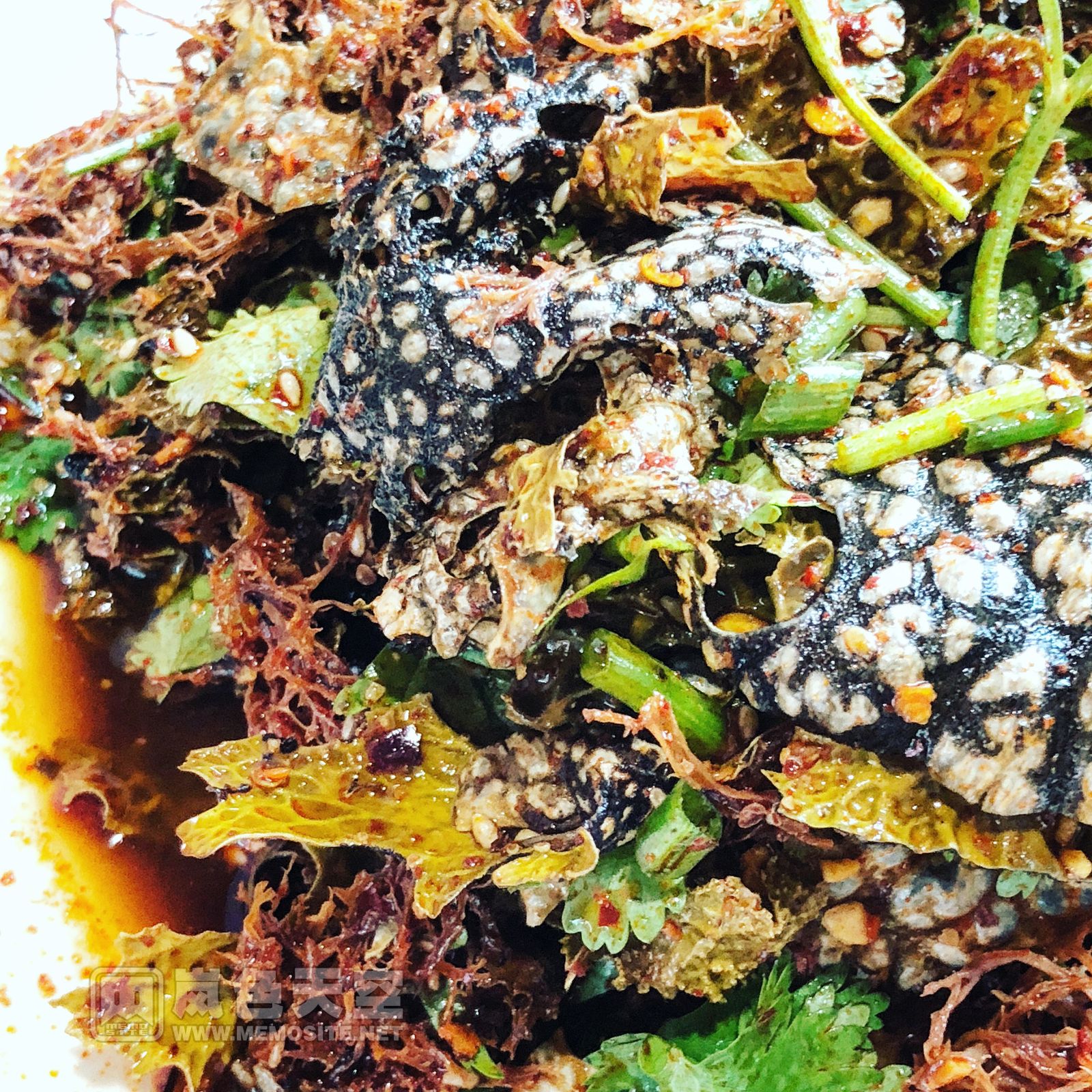 当地叫这个是树皮,吃起来跟吃野草差不多口感