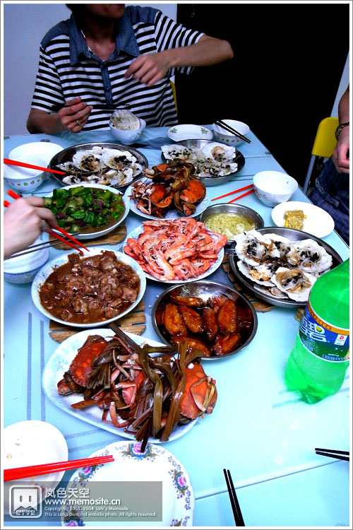 经过一轮炉火之后,大餐完成了