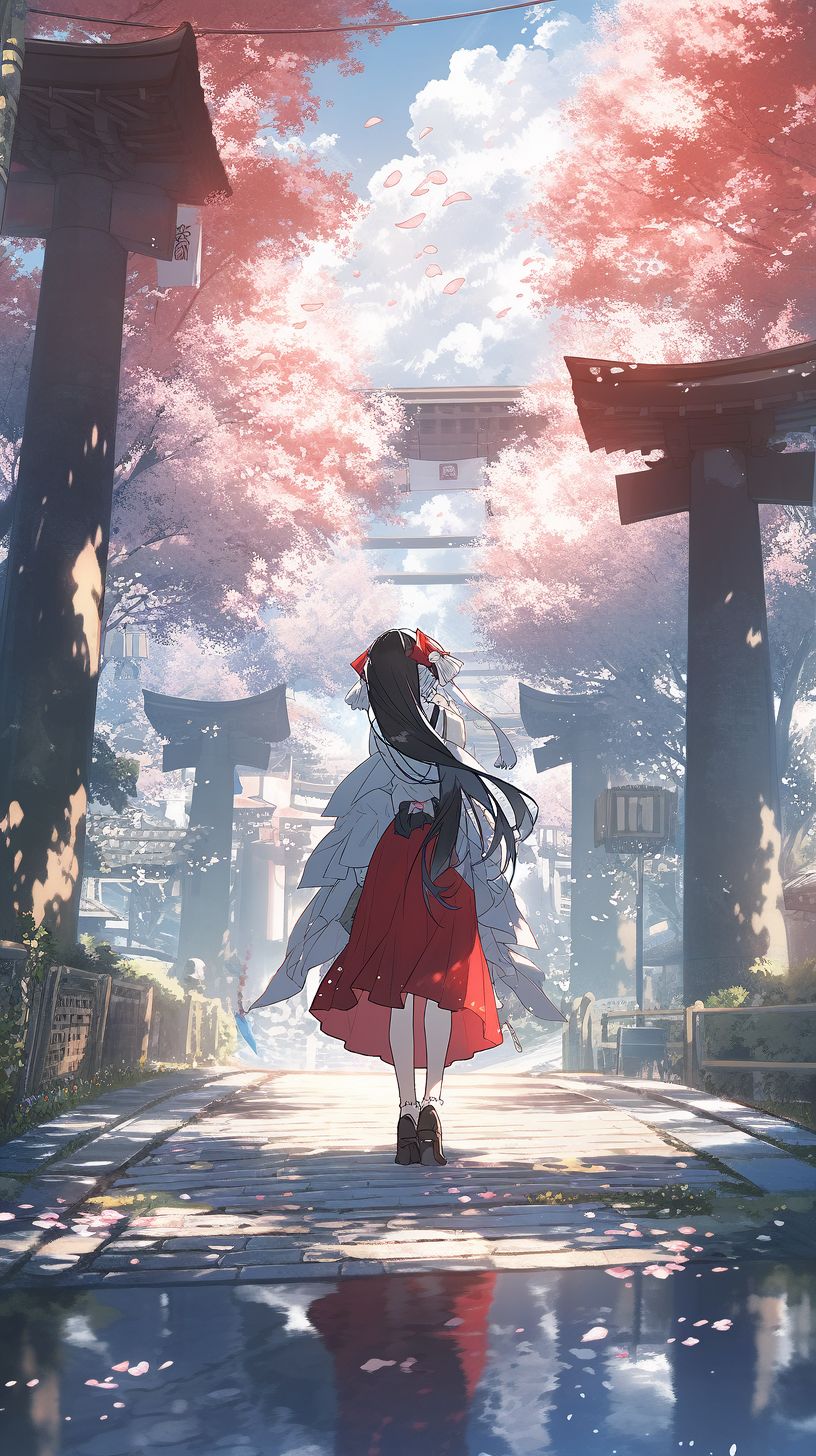 NC MKT red white and blue painting of a woman walking by cherry e3bdb73d 43c0 4029 8cbb b88778d8b78e