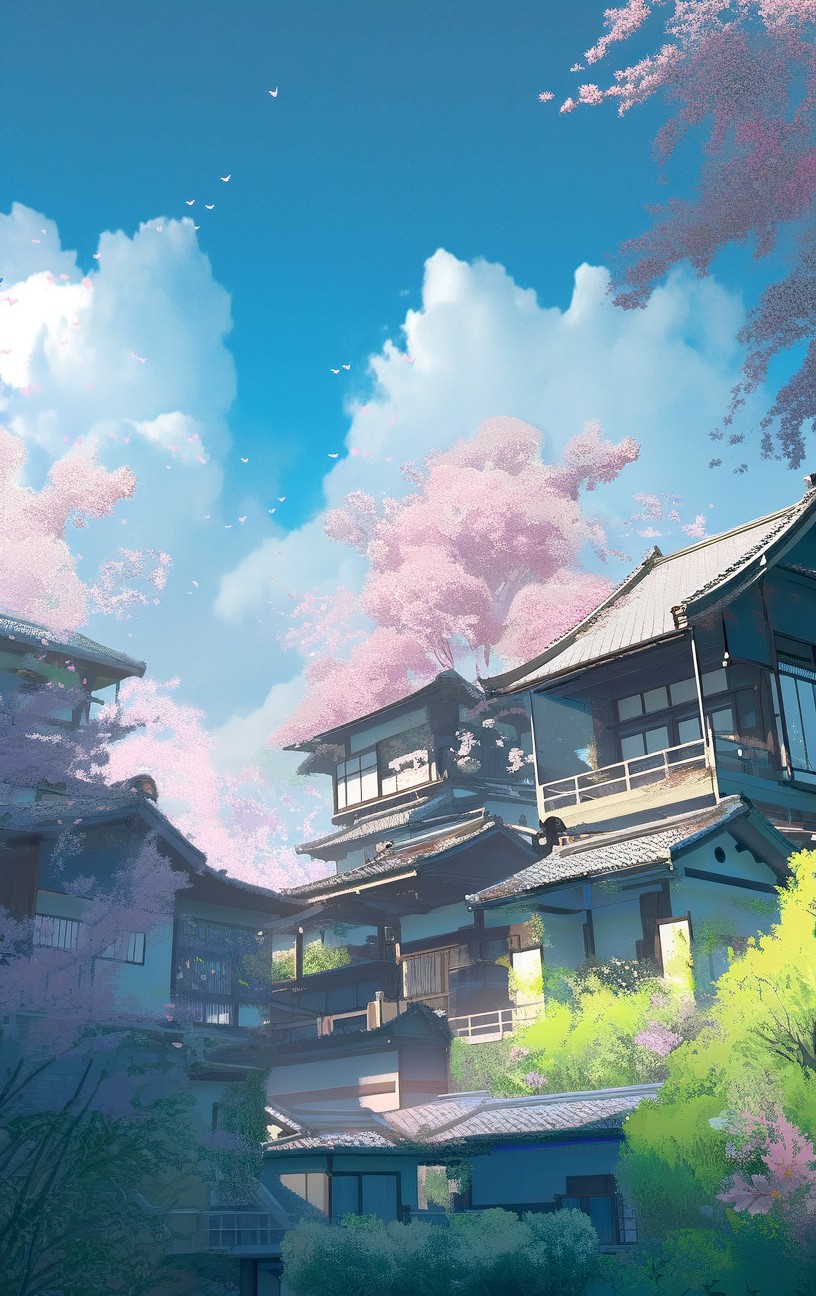 NC MKT An old house float on the clouds in the sky and there ar 309a1510 98d0 4684 aacc c6a888ca4c5a