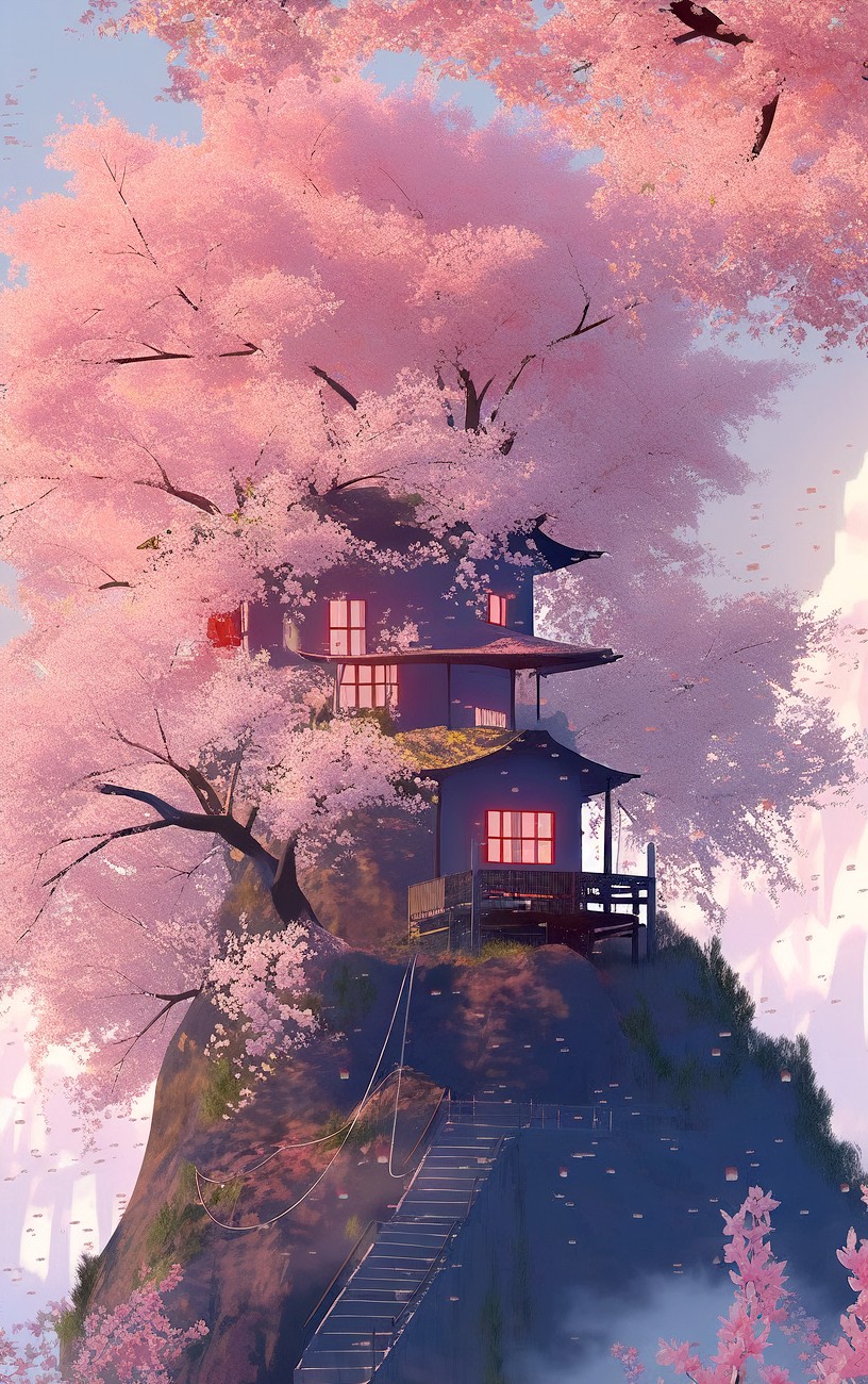 NC MKT An old house float on the clouds in the sky and there ar 38b3d705 296d 4907 96d2 c81255280bbf