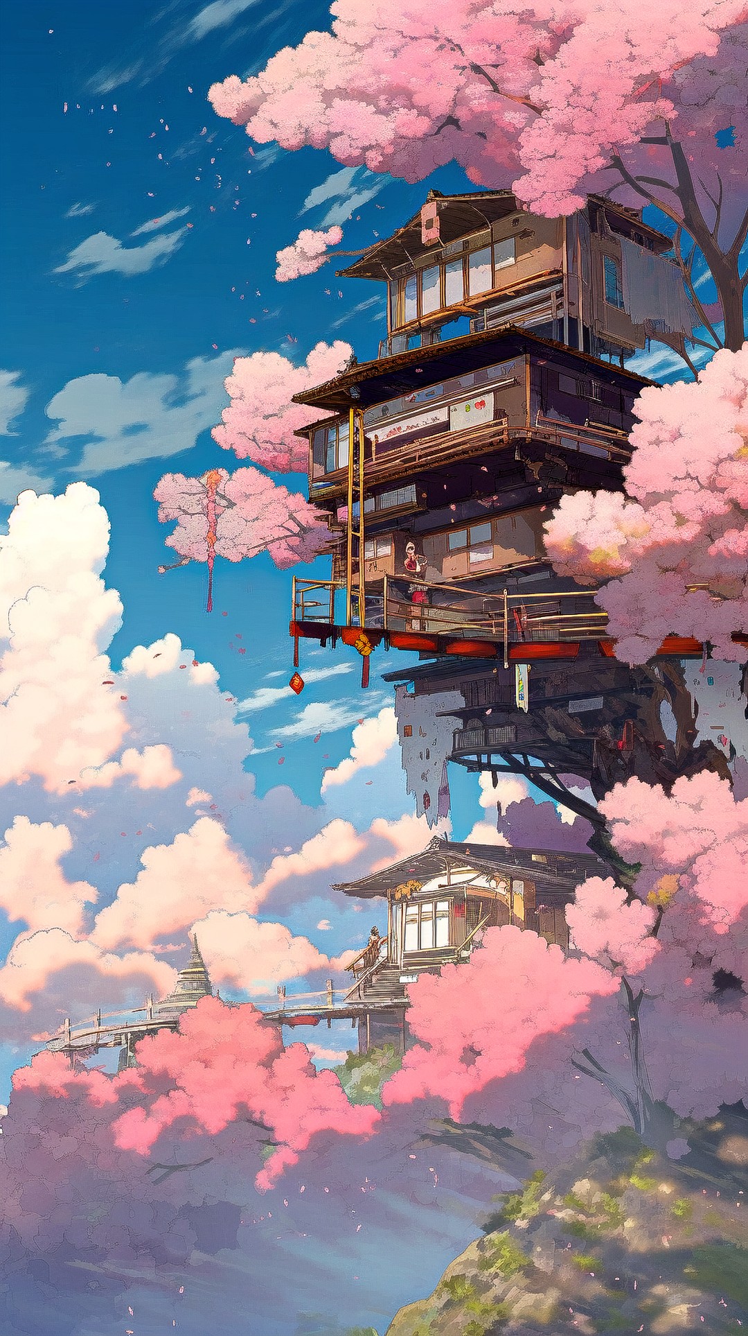 NC MKT An old house float on the clouds in the sky and there ar dae3af99 a981 442d be21 93b1d8948d9e