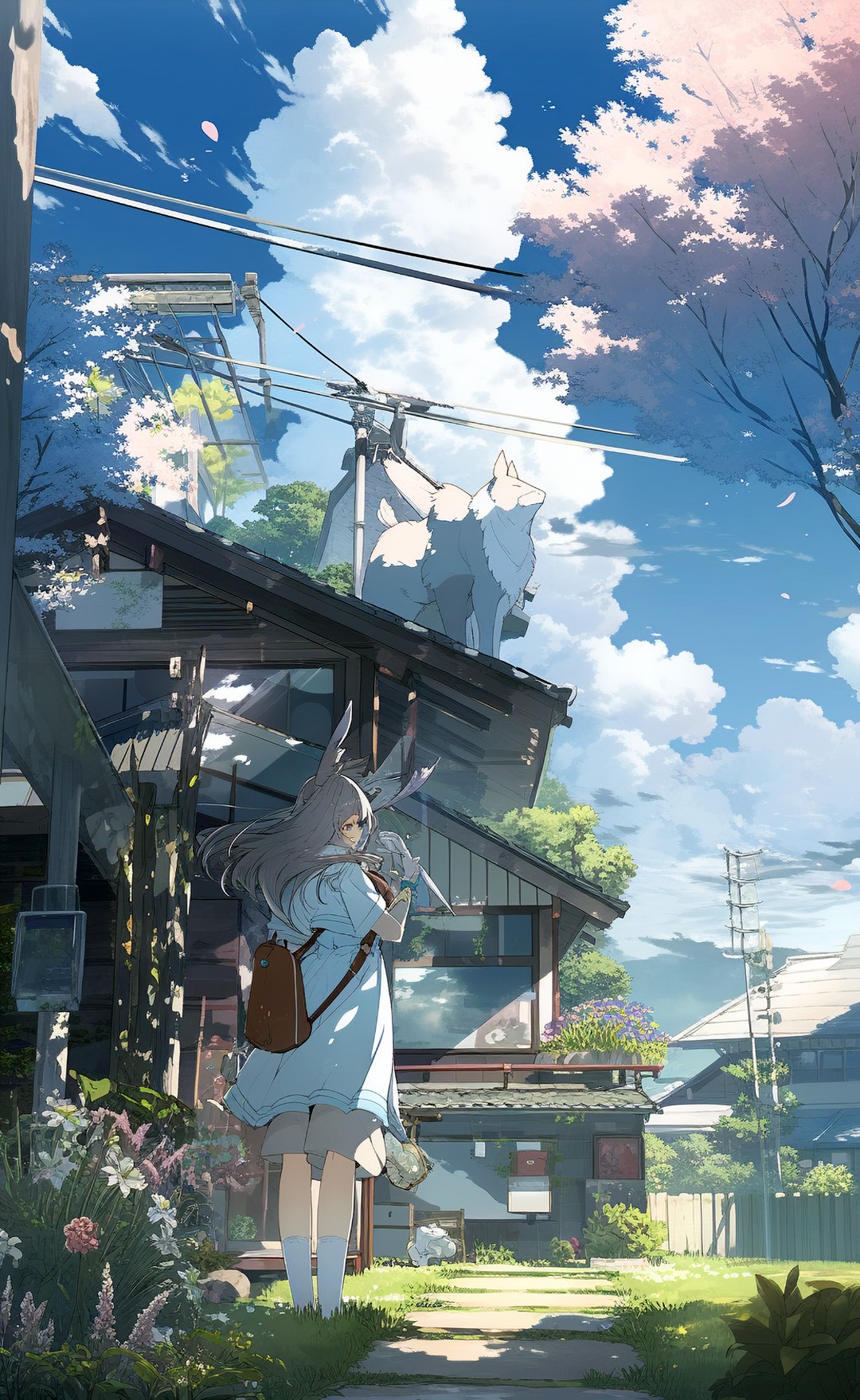 NC MKT An old house is suspended in the clouds in the sky and t 4856355d 5b69 4b4b bc84 0f165515ba02